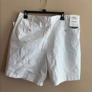 Izod saltwater 42 stretch bnwt white shorts canvas